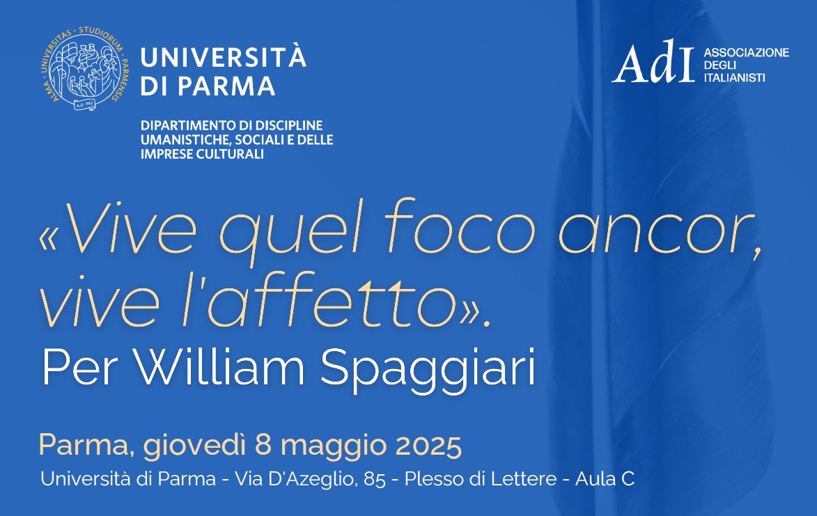 &quot;Vive quel foco ancor, vive l&#039;affetto&quot;. Per William Spaggiari